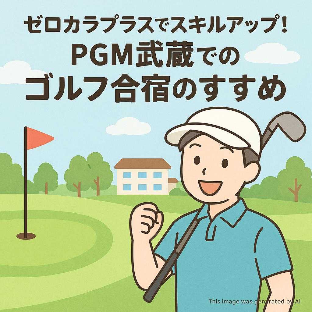 ゼロカラプラスでスキルアップ！PGM武蔵でのゴルフ合宿のすすめ