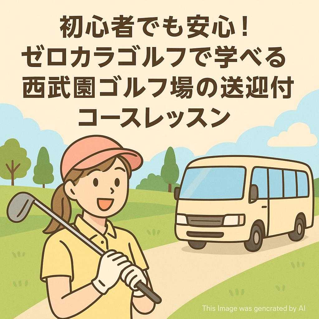 初心者でも安心！ゼロカラゴルフで学べる西武園ゴルフ場の送迎付きコースレッスン